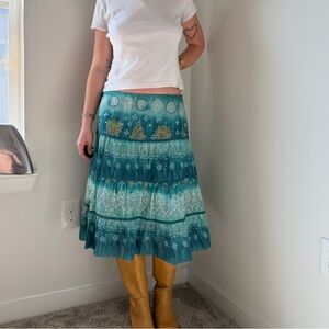 Vintage 90s boho skirt